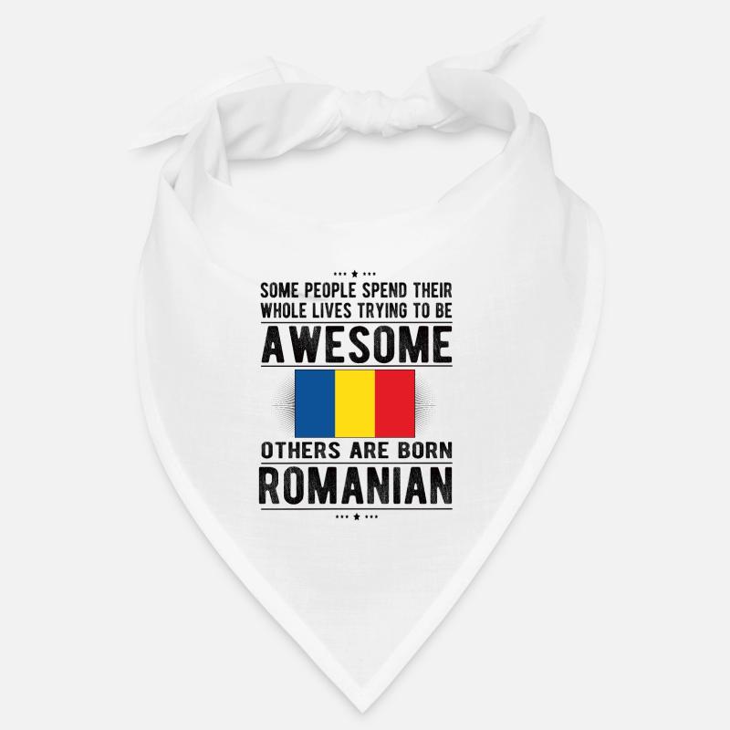 Stolzer Rumäne Rumänien Flagge Rumänische Herkunft Bandana