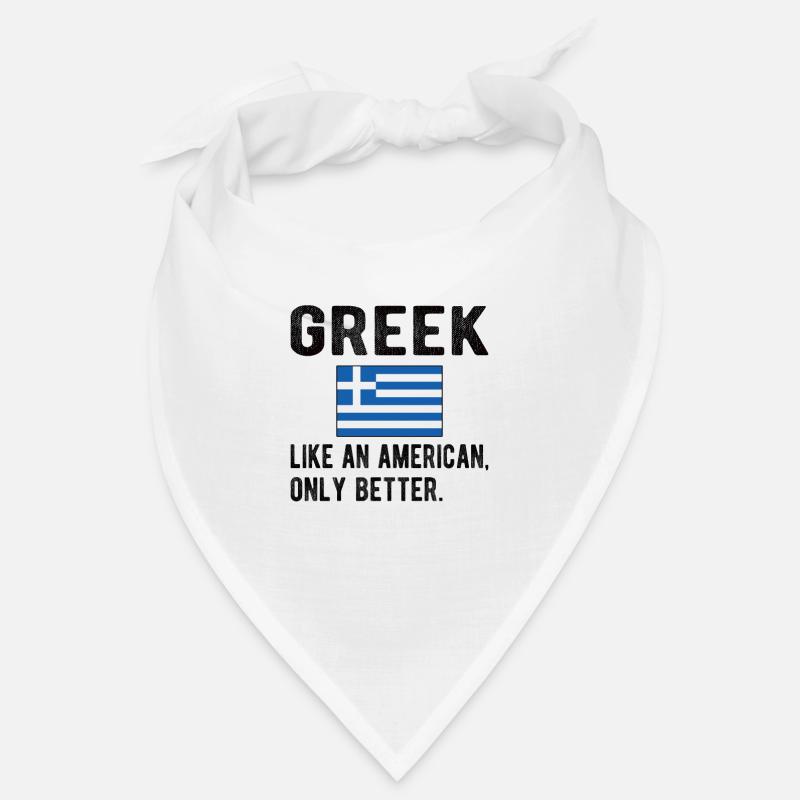 Grèce Grèce Drapeau Origine grecque Bandana