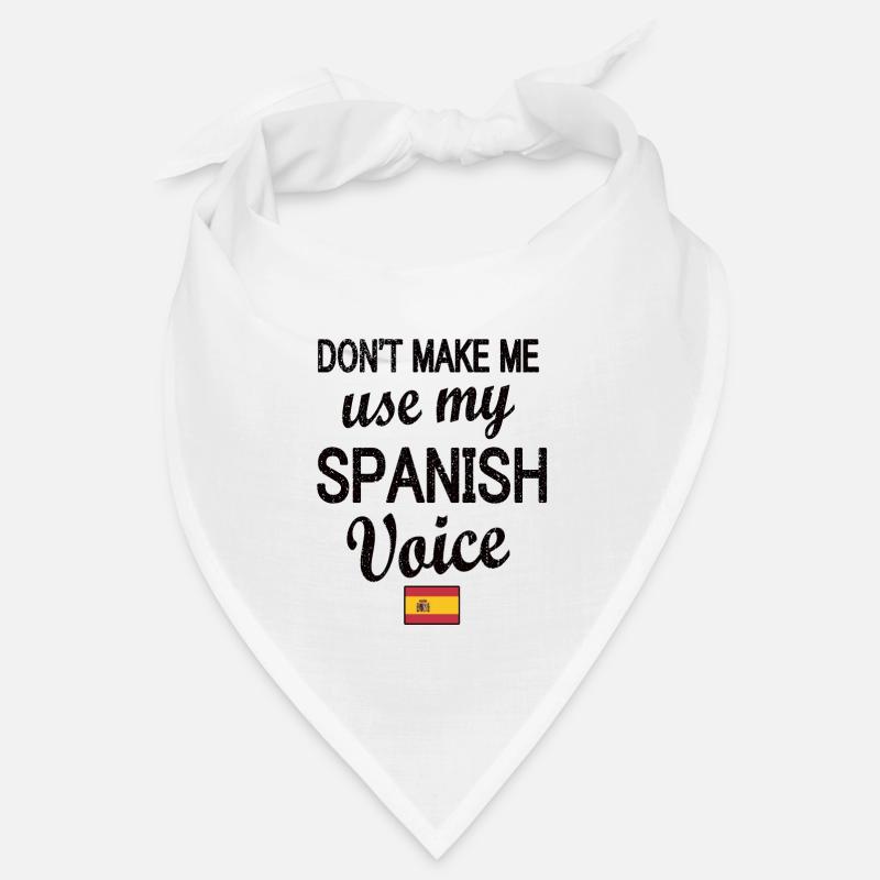 Proud Spaniard Spain Flag Spanish Roots Bandana