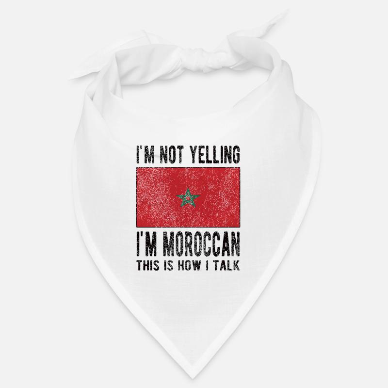 Maroc Maroc Origine drapeau marocain Bandana