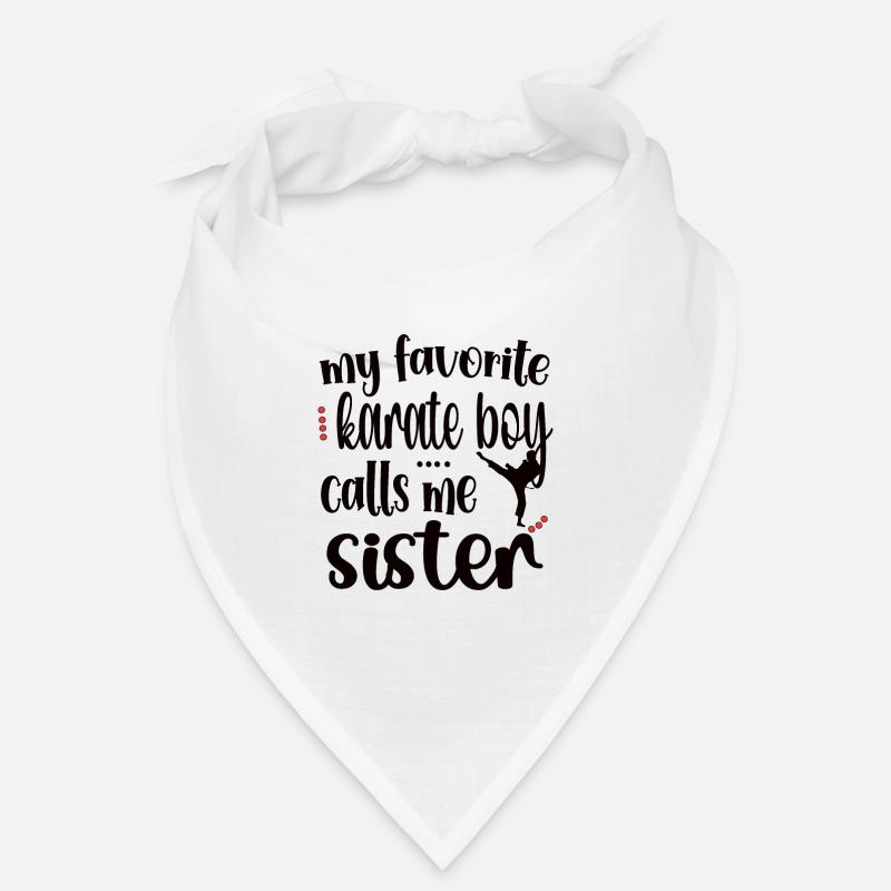 Karate Schwester Stolze Karate Schwester Geschenk Bandana