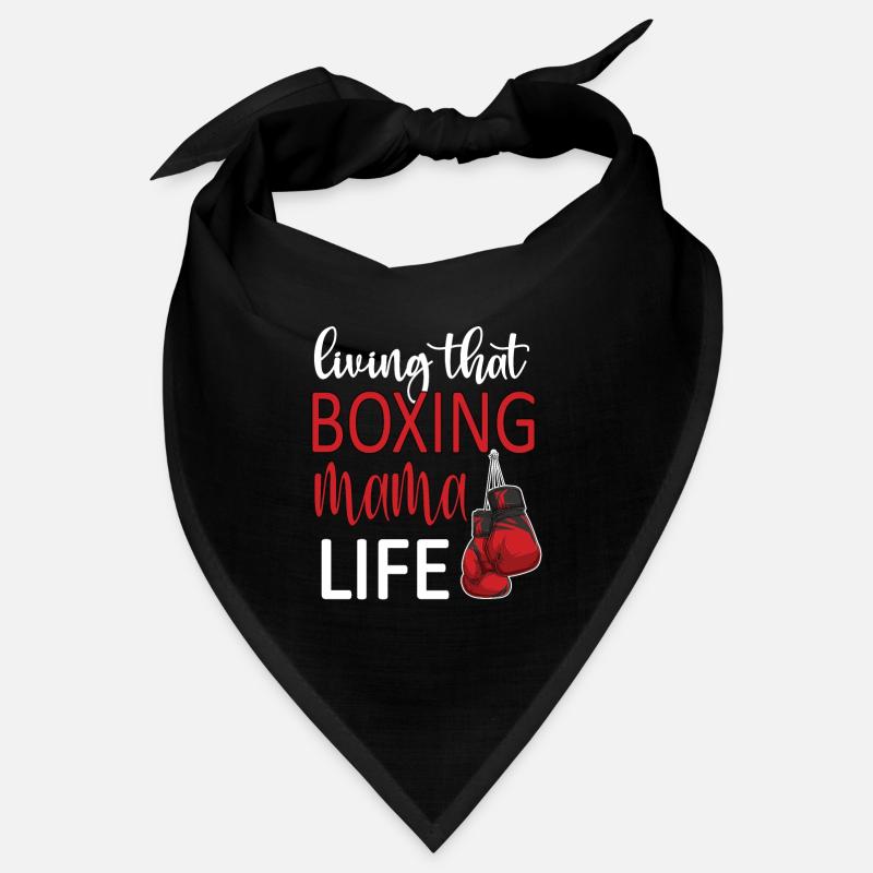 Cadeau de maman de boxe fière Maman de boxe de Boxer Mama Bandana