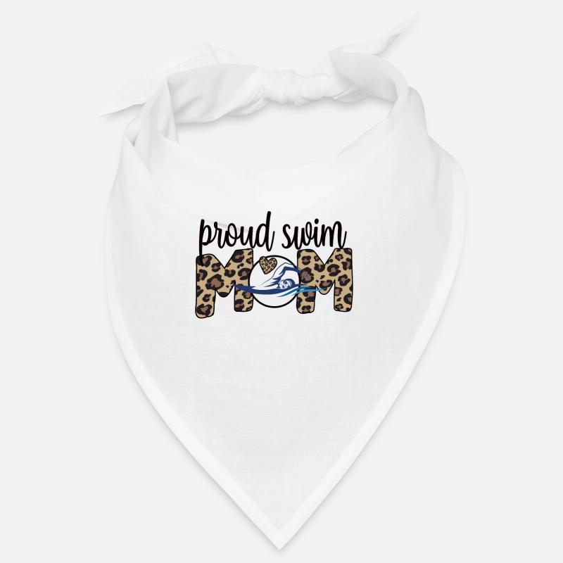 Maman natation Mère de nageuse Maman Natation Bandana