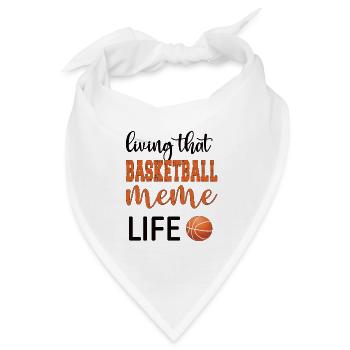 Meme Oma Von Basketballspieler Basketball Meme - Bandana - Weiß - Vorne