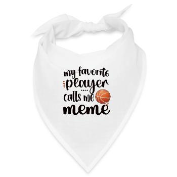 Meme Oma Von Basketballspieler Basketball Meme - Bandana - Weiß - Vorne