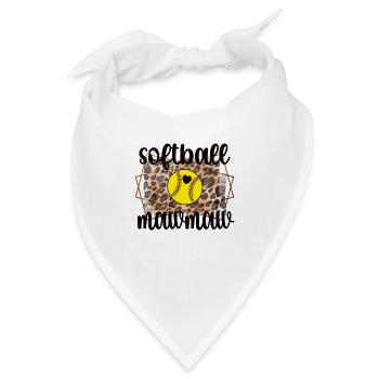 Mawmaw Oma Von Softballspieler Softball Mawmaw - Bandana - Weiß - Vorne