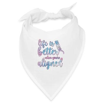 Chiropraktiker Chiropraktik Bester Chiropraktiker - Bandana - Weiß - Vorne