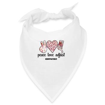 Chiropraktiker Chiropraktik Bester Chiropraktiker - Bandana - Weiß - Vorne