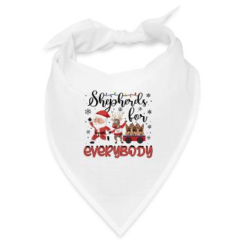 German Shepherd Christmas German Shepherd Xmas - Bandana - Weiß - Vorne
