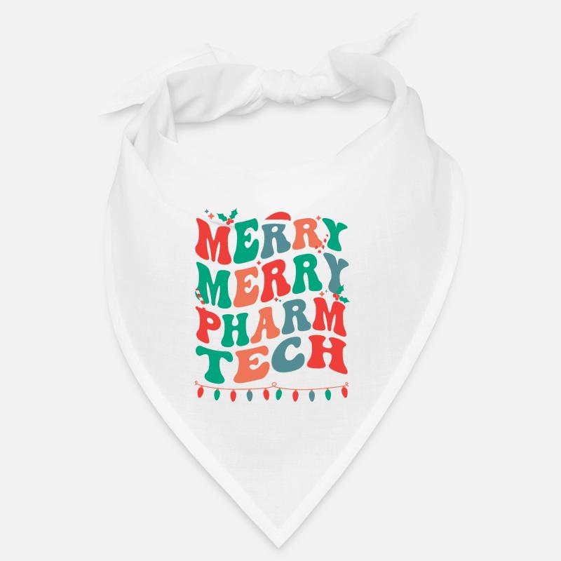 Pharmacy Technologist Christmas Pharmacy Tech Xmas Bandana