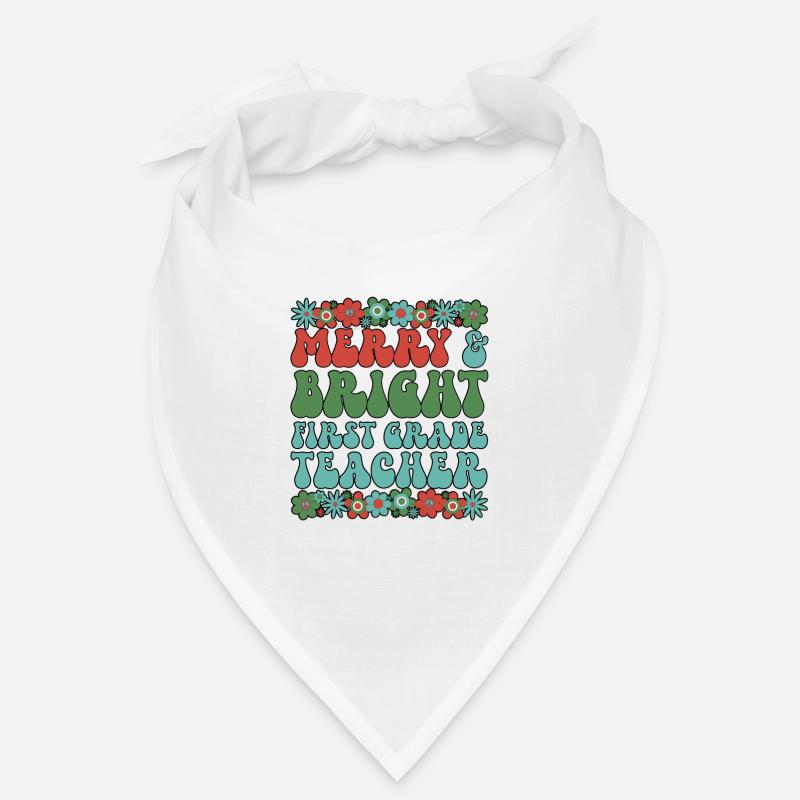 1ère année Enseignant Noël Première année Équipe Noël Bandana