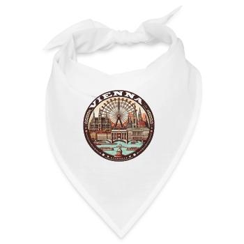 Wien - Bandana - Weiß - Vorne