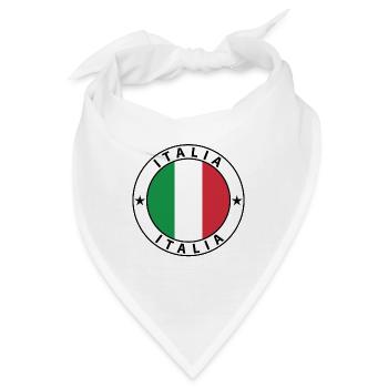 Italia - Bandana - Weiß - Vorne