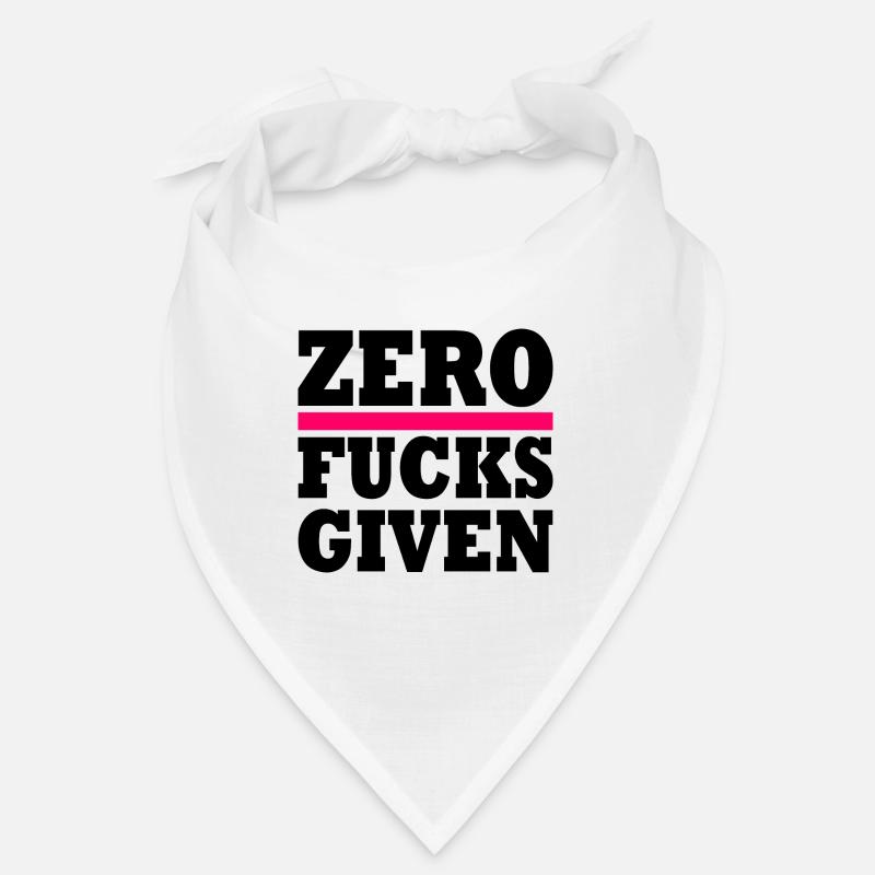 Zero fucks given Bandana