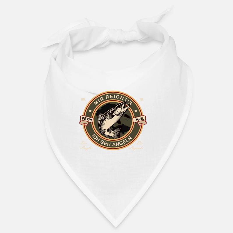 Fischerhut Geschenkidee - Bandana - Weiß