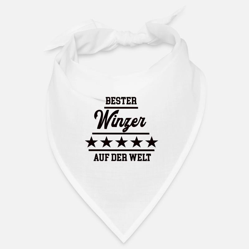 Bester Winzer Weltbester Weinbauer Winzerei Bandana
