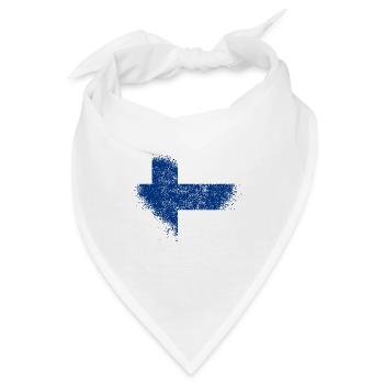 Finnland - Bandana - Weiß - Vorne