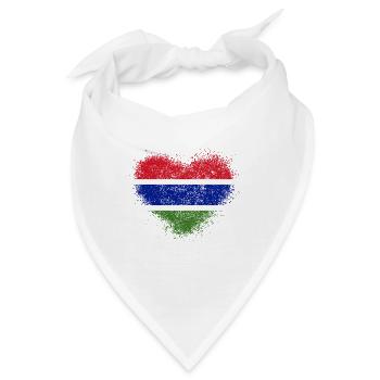 Gambia - Bandana - Weiß - Vorne