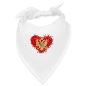 Montenegro - Bandana - Weiß - Vorne