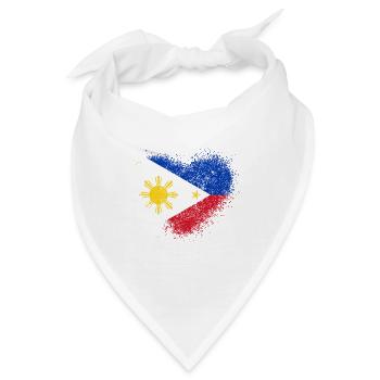 Philippinen - Bandana - Weiß - Vorne