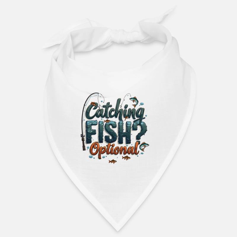 Attraper du poisson ? Optionnel! Chemise de pêche pêcheur Bandana