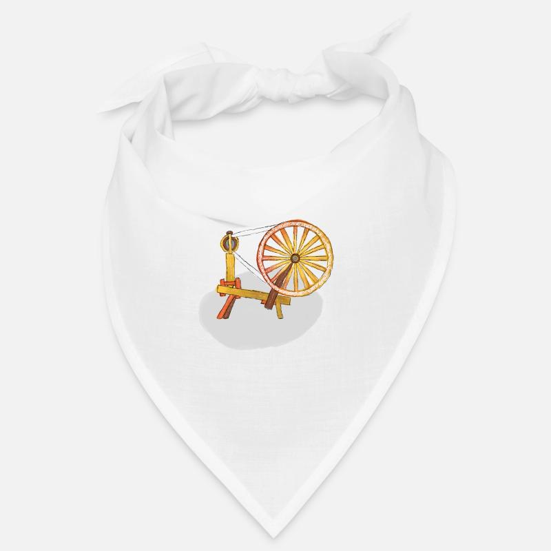 Spinnrad traditionell Bandana