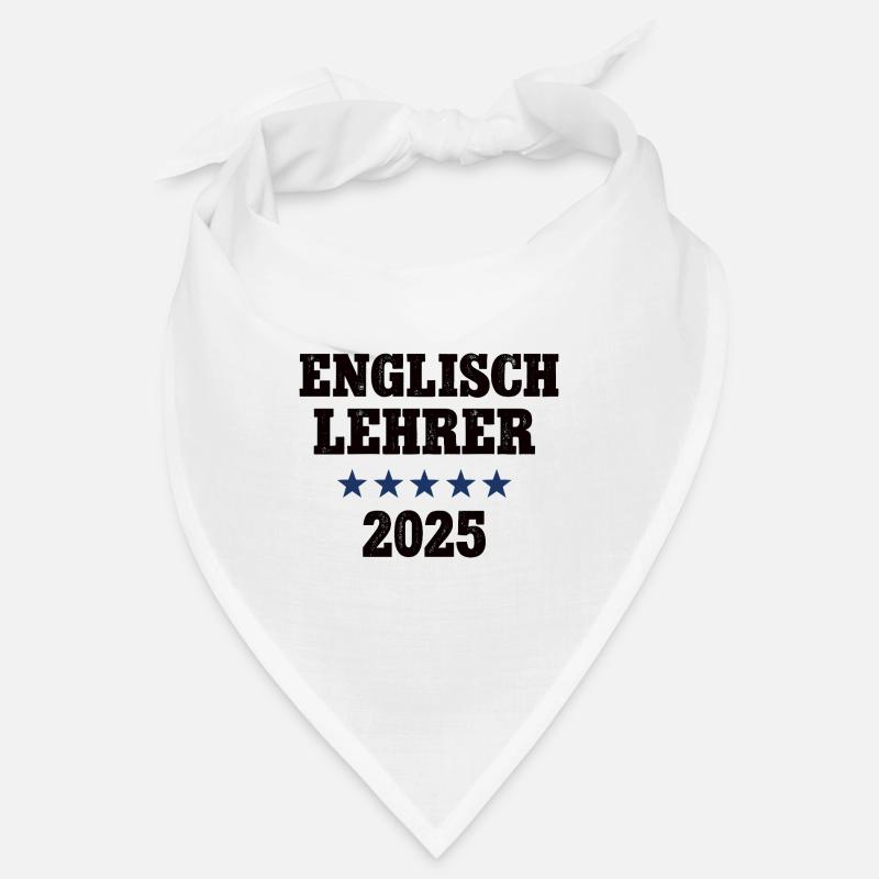 Englisch Lehrer 2025 Englischlehrer Sprachlehrer Bandana