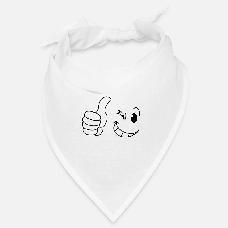 Dessin good - Bandana - blanc