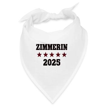 Zimmerin Beruf Zimmerei Zimmermann Azubi in 2025 - Bandana - Weiß - Vorne
