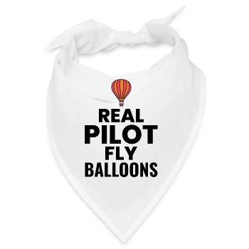 Heißluftballonfahrt Hopper Ballonfahrt Ballonfahrer - Bandana - Weiß - Vorne