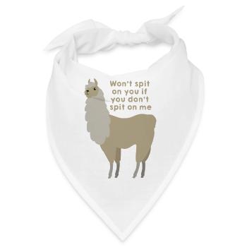 Wildtiere - Bandana - Weiß - Vorne