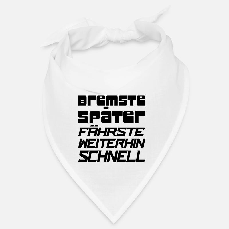 bremste später Bandana