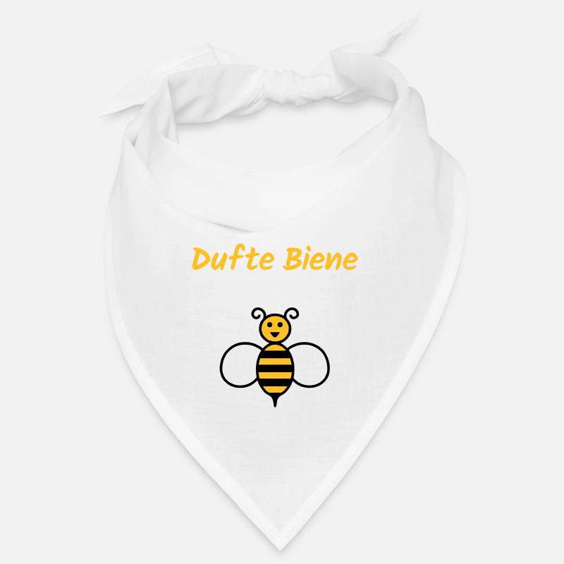 ★ Designfarben änderbar ★ Dufte Biene Bandana