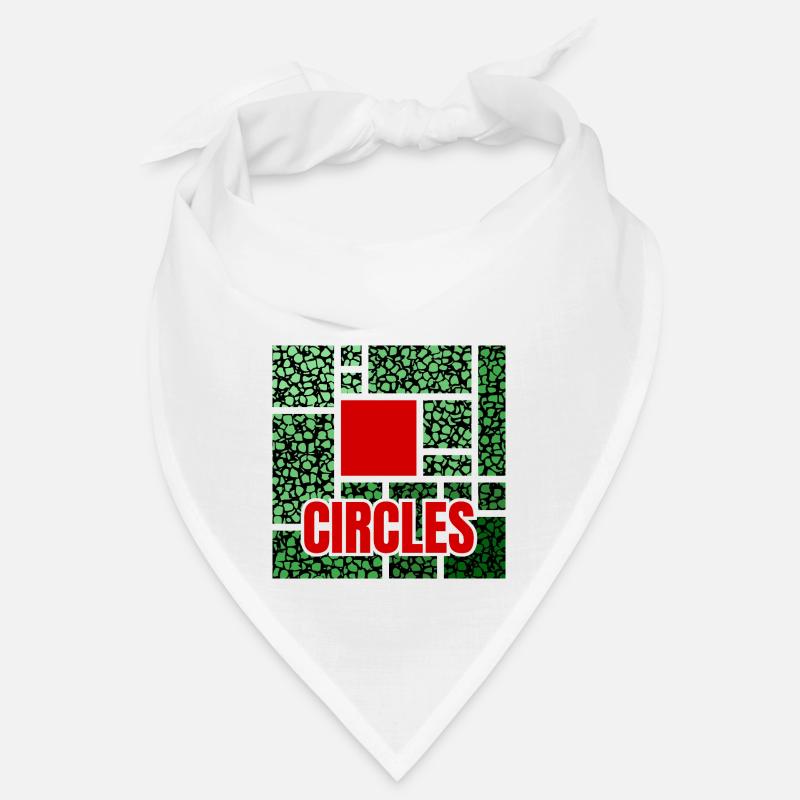 Green Spotted Abstraction Bandana