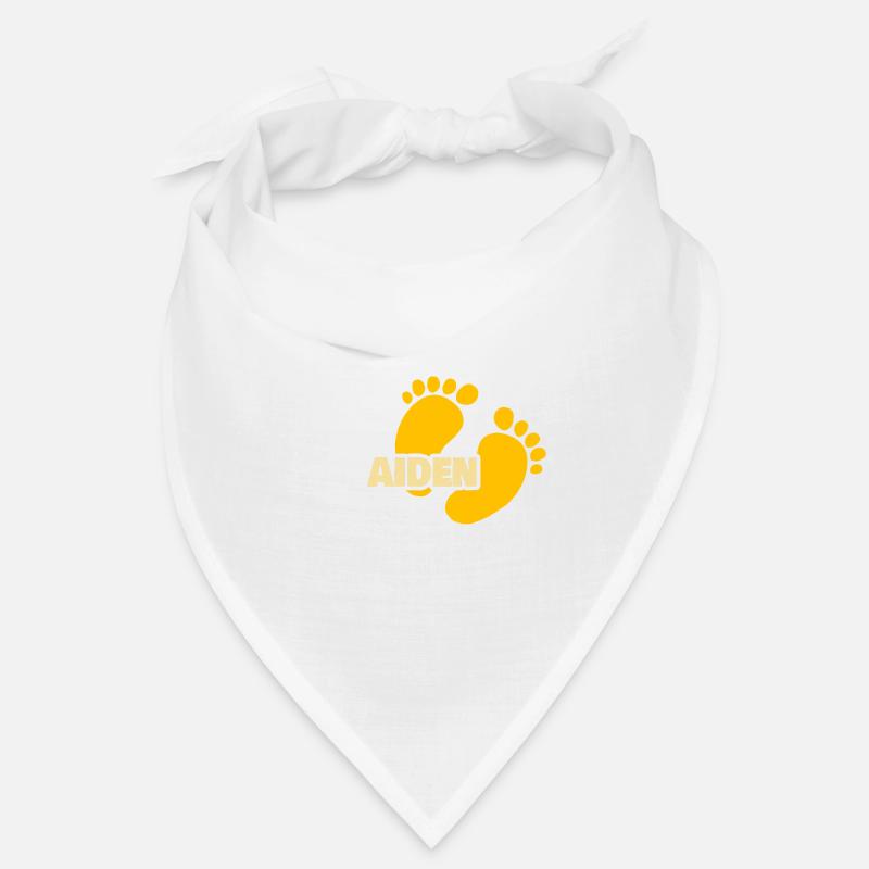 Empreinte bébé naissance Aiden Bandana