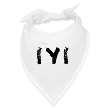 IYI Kayi Turkstamm Osmanisches Reich Historisch - Bandana - Weiß - Vorne