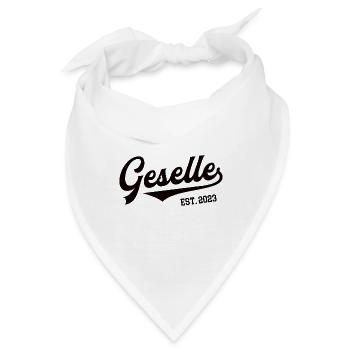 Geselle 2023 Gesellenprüfung bestanden Ausbildung - Bandana - Weiß - Vorne