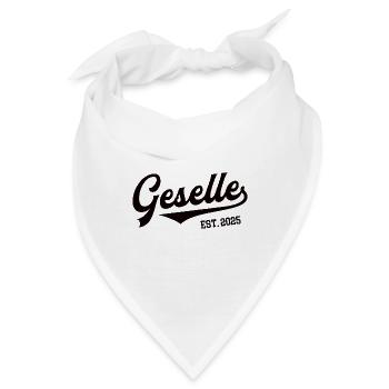 Geselle 2025 Gesellenprüfung bestanden Ausbildung - Bandana - Weiß - Vorne