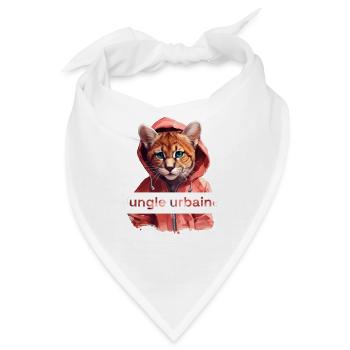 Popkultur-Chat - Bandana - Weiß - Vorne