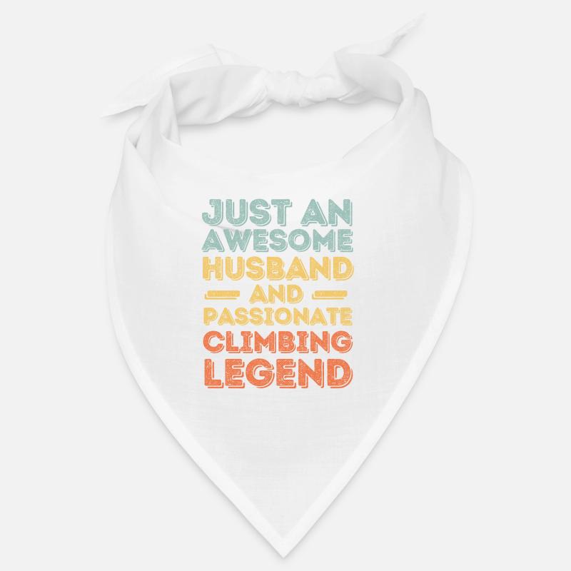 Ehemann Klettern retro Bandana