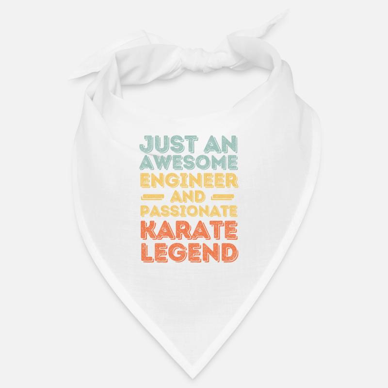 Engineer Karate retro Bandana