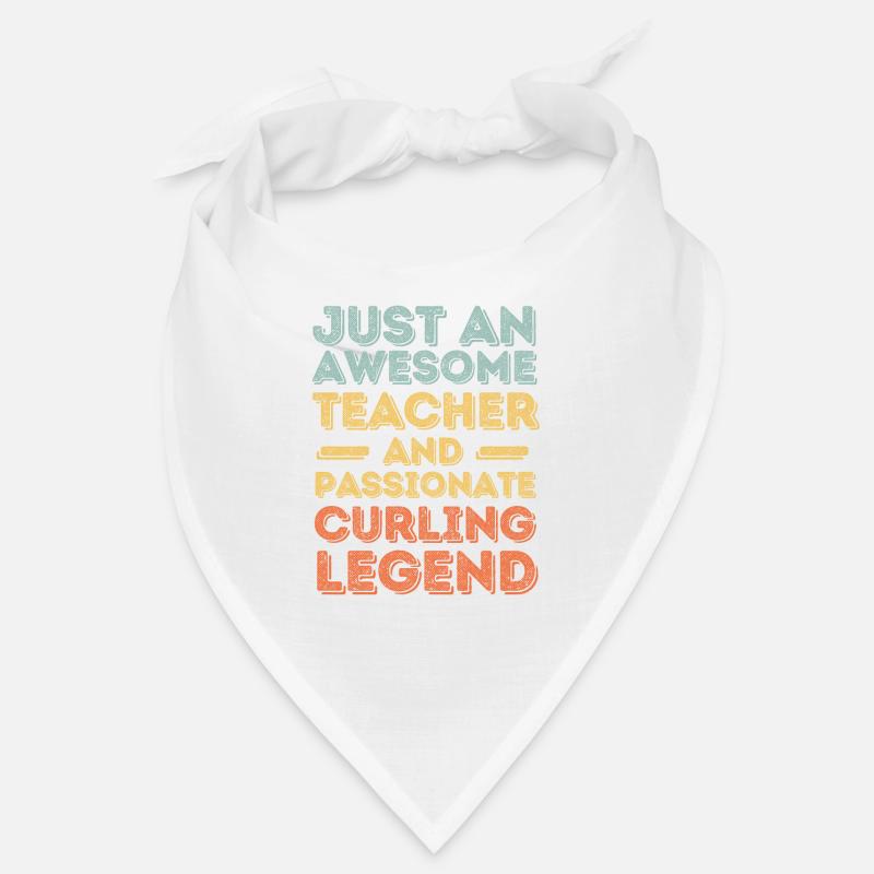 Professeur Curling rétro Bandana