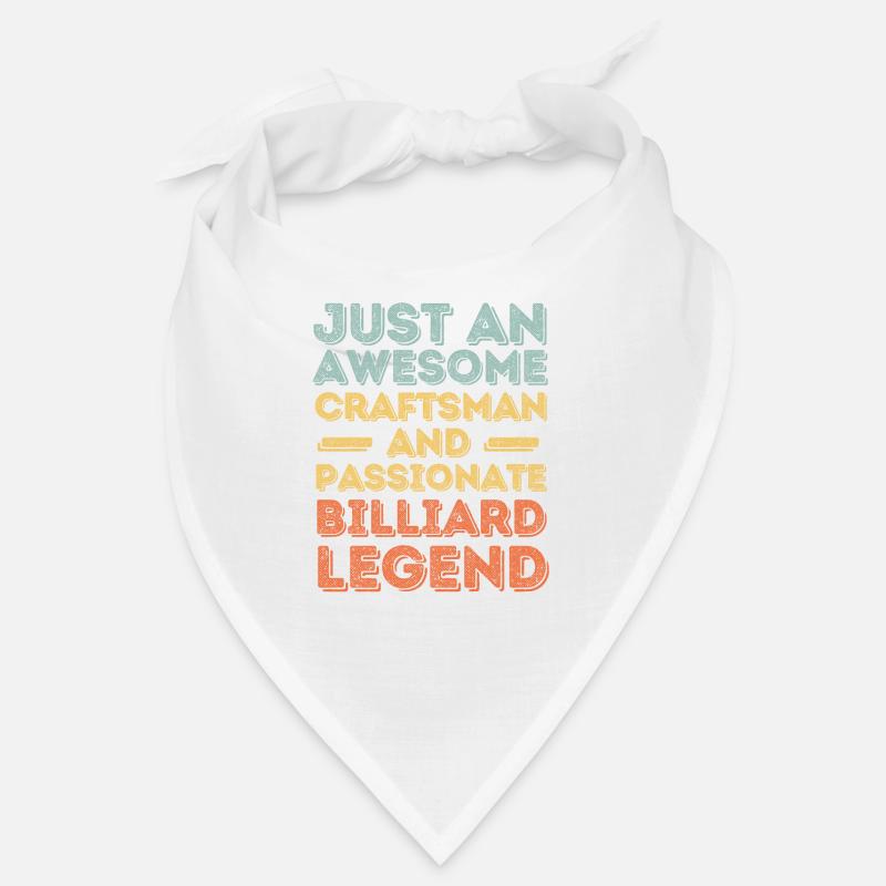 Handwerker Billard retro Bandana