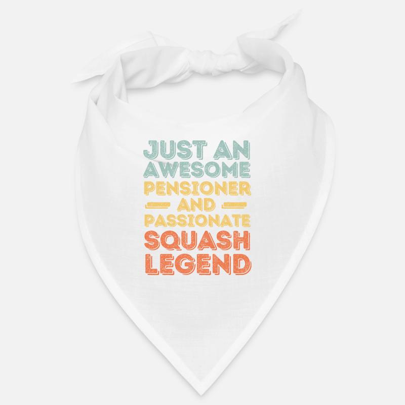 Retraité Squash rétro Bandana