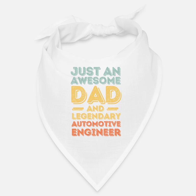 Dad Vehicle Engineer Father's Day Bandana