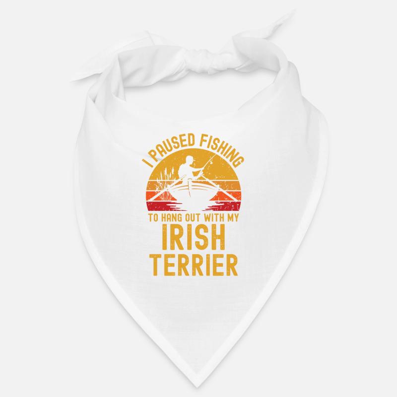 Pêche, pêche et terriers irlandais Bandana