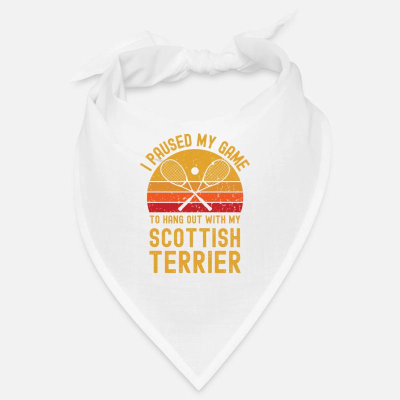 Squash and Scottish Terrier Bandana