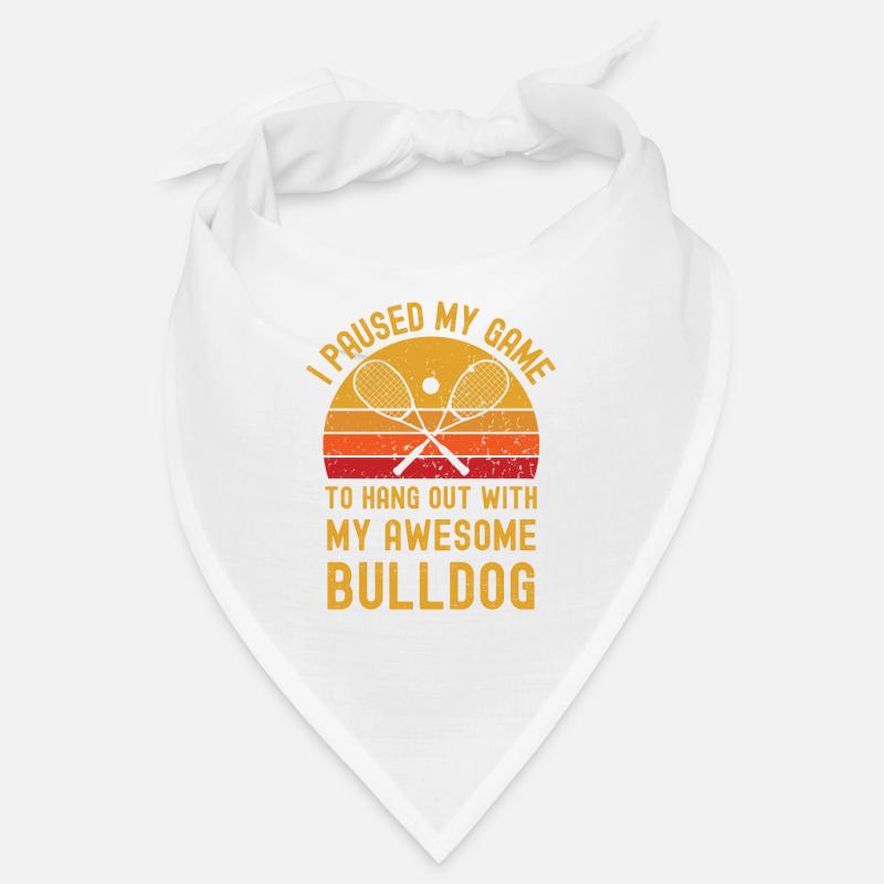 Squash and Bulldog Bandana
