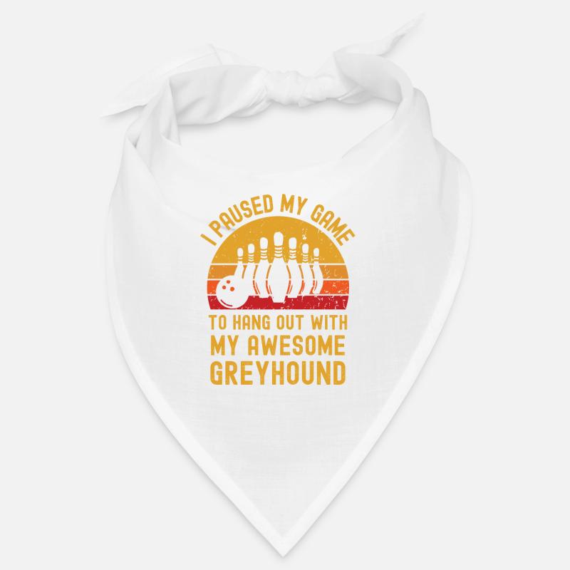 Bowling and Greyhound Bandana