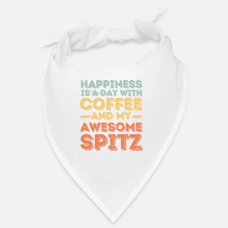 Spitz Kaffee Hund Cafe Bandana